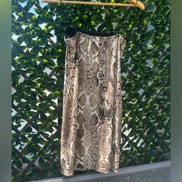 Snakeskin print dress - Picture 1 of 2